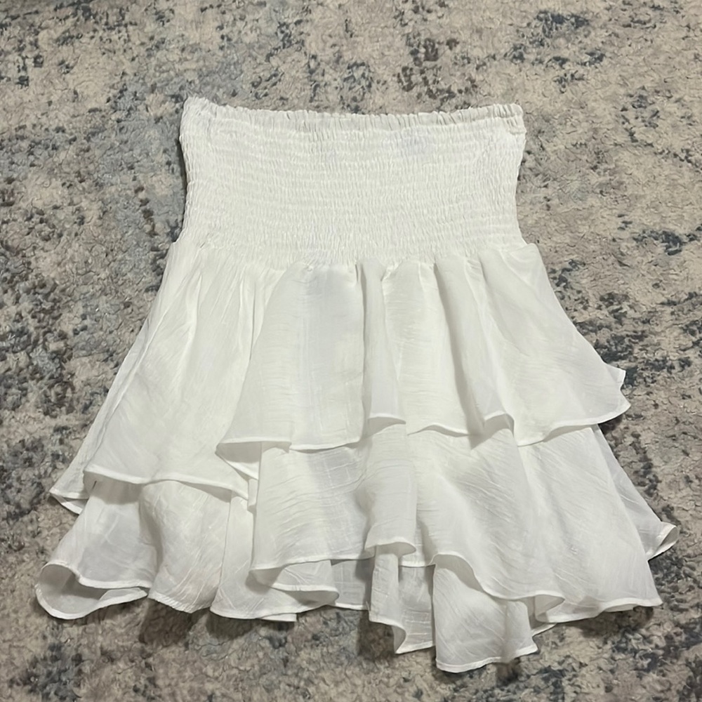 Shein ruffle mini skirt skirt